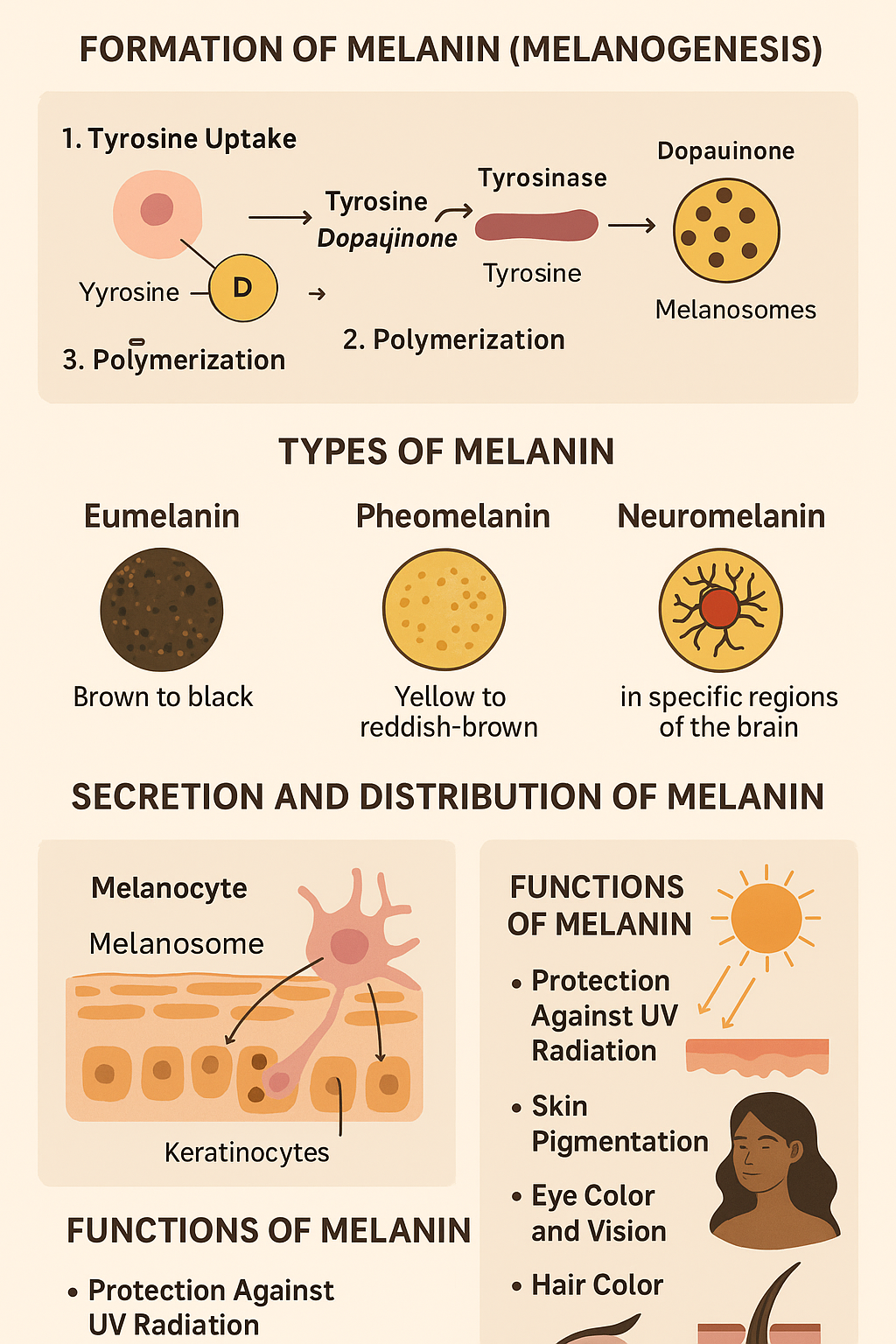 Understanding Melanin Formation Types Secretion Functions And Understanding Melanin Formation Types Secretion Functions And